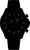 Reloj Traser P67 Officer Pro: aspecto negro, índices luminosos verdes, correa negra