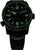 Reloj Traser P68 Pathfinder, esfera negra con números luminosos verdes, automático