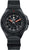 Reloj Traser para hombre con esfera negra, manecillas luminosas y correa de tela negra