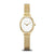 Bering Classic 11020-010 Damenuhr Gold-Silber • Saphirglas • Milanaisearmband, Bild 10