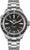 Reloj automático Traser P67 Diver para hombre: esfera negra, correa de metal, ventana de fecha