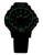 Reloj táctico Traser P99 T para hombre con esfera negra y marcadores verdes luminosos