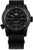 Pulsera de hombre con esfera negra y correa textil negra, Traser Pathfinder Solar