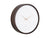 Karlsson Ancho KA5927DW Wanduhr Dunkelholz • Geräuschloses Sweep-Uhrwerk • Minimalistisches Design