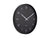 Karlsson Stark KA5950BK Wanduhr Schwarz • Geräuschloses Sweep-Uhrwerk • Industrielles Design