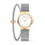 Bering Classic 12131-303 Damen Armbanduhr Rot • Saphirglas • Milanaise-Armband, Bild 10