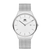 Danish Design Tidløs IQ62Q1259 Långeland Herrenuhr Silber • Milanaise-Armband • Schlankes Gehäuse