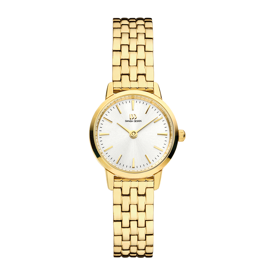 Danish Design Akilia Mini Link IV91Q1268 Damenuhr Gold • Edelstahlarmband • Schnellwechselsystem