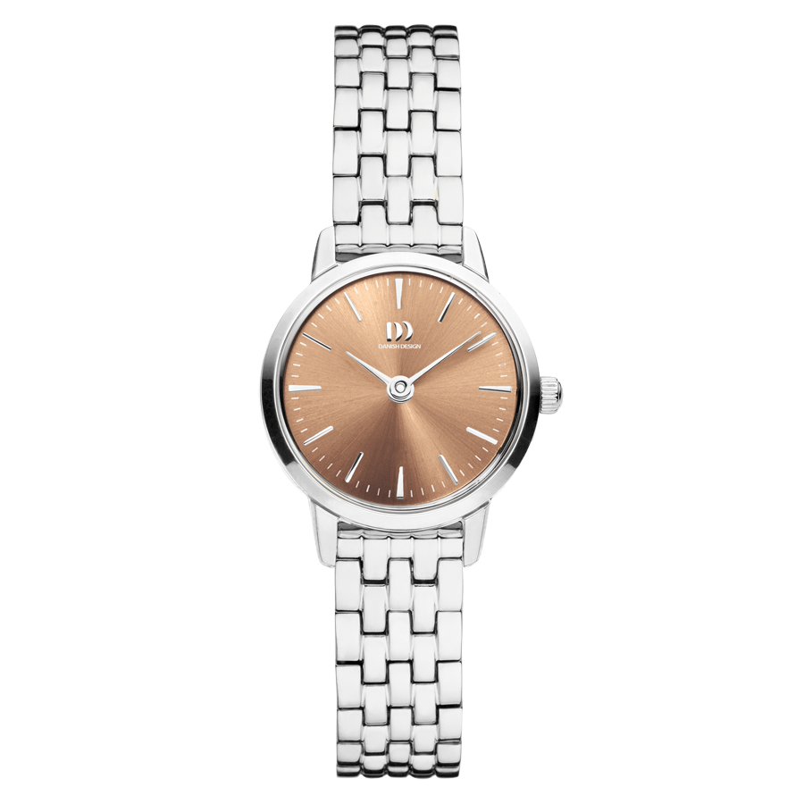 Danish Design Akilia IV94Q1268 Damenuhr Silber • Mineralglas • Zeitloses Kettenarmband