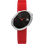 Danish Design Frihed IV24Q1284 Ellipse Armbanduhr Rot • Elliptisches Gehäuse • Mineralglas