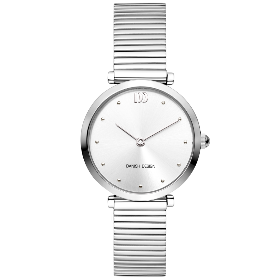 Danish Design Pure IV82Q1301 Ava Damen Armbanduhr Silber • Mineralglas • Minimalistisches Design