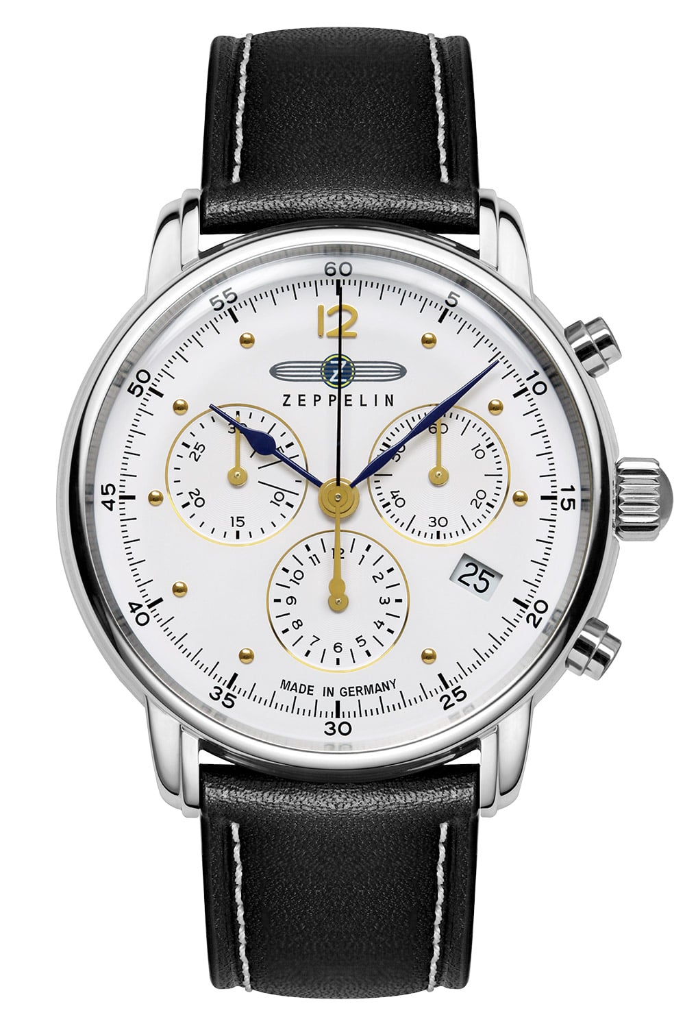 Zeppelin Barcelona 9586-1 Herren Armbanduhr • Quarzwerk Ronda 5030.D • Mineralglas