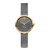 Danish Design Amelia Ripple IV66Q1307 Damenuhr Grau • Mineralglas • Mesh-Armband