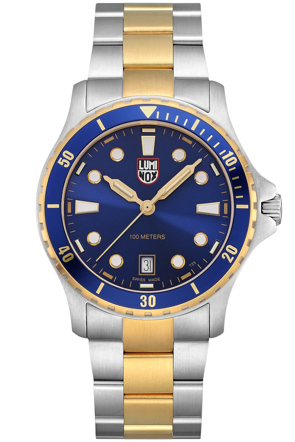 Luminox Sport Timer XS.0944 Herrenuhr Bicolor/Blau • Schweizer Quarzwerk • Luminox Light Technology