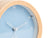 Karlsson Gentle KA5987LB Wecker Hellblau • Geräuschloses Sweep-Uhrwerk • Lichtfunktion, Bild 3