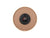 Karlsson Osado Dome KA5995BK Wanduhr Schwarzes Holz • Sweep-Uhrwerk • 12h/24h-Anzeige, Bild 5