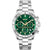BOSS Hero 1514217 Herren Armbanduhr Grün • Chronograph • Mineralglas