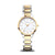 Bering Classic 15630-701 Damenuhr Silber-Gold • Saphirglas • Titangehäuse