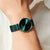 Bering Ultra Slim 15739-808 Armbanduhr Unisex Grün • Saphirglas • Milanaise-Armband, Bild 2