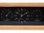 Rechteckiger Wecker mit Holzrahmen, schwarzem Zifferblatt und Thermometer & Hygrometer