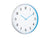 Karlsson Sporty KA5969BB Wanduhr Hellblau • Sportliches Design • Aluminium-Gehäuse