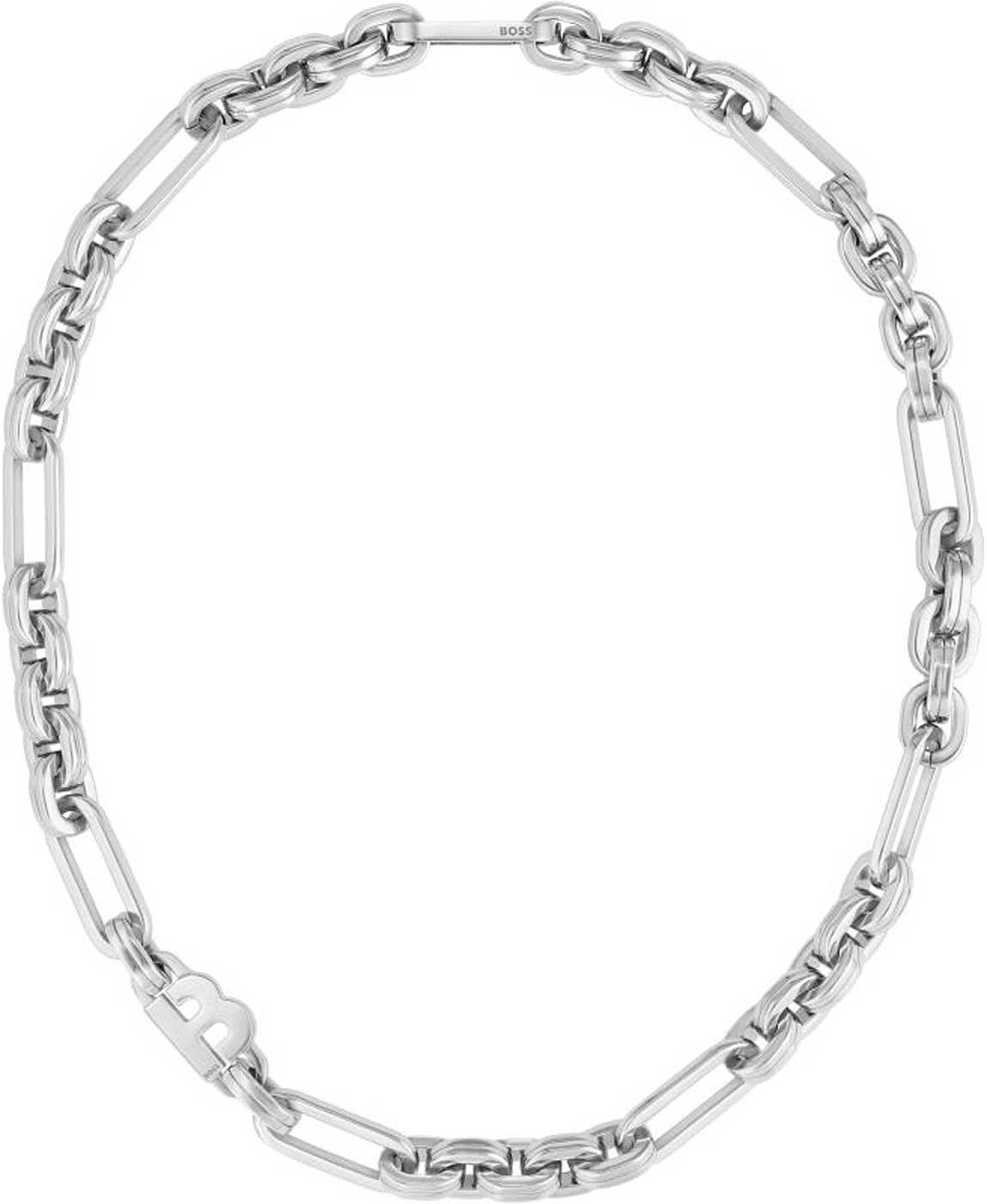 Boss Jewelry Cadena de ancla HAILEY con eslabones plateados
