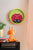 Karlsson Peekaboo Ladybug KA5997GR Wanduhr Grün • Bewegliche Augen • Kinderzimmer-Design, Bild 4