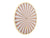 Karlsson Candy Swirl Dome KA6007SB Wanduhr Softbraun • Geräuschloses Sweep-Uhrwerk • Verspieltes Bonbon-Design, Bild 2