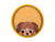 Karlsson Peekaboo Dog KA5997YE Wanduhr Gelb • Bewegende Augen • Kinderzimmer-Design