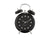 Karlsson Glam Diamonds KA6018BK Wecker Schwarz • Sweep-Uhrwerk • Glitzernde Kristalle