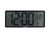Karlsson Retro-LCD-Wanduhr mit schwarzem Gehäuse, Anzeige für Uhrzeit, Tag und Datum