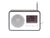 Karlsson FM Radio KA6036BK Wecker Schwarz • FM-Radio mit Weckfunktion • Digitale Anzeige mit Datum & Temperatur, Bild 2