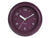 Karlsson Slope KA6047PU Wanduhr Dunkelmauve • Geräuschloses Sweep-Uhrwerk • Verspielte Schräg-Form