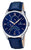 Reloj Festina para hombre con correa de cuero azul y esfera azul