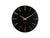 Karlsson Esmerado KA6072BK Wanduhr Schwarz • Geräuschloses Sweep-Werk • Elegantes Metall-Design, Bild 2