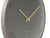 Karlsson Fuerte Dome KA6084GY Wanduhr Claygrau • Sweep-Uhrwerk • Gewölbtes Kuppelglas, Bild 3