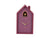 Karlsson Modern Cuckoo Oro KA6077PU Wecker Dunkelmauve • Kuckucksgeräusch mit Goldvogel • Snooze-Funktion, Bild 2