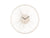 Karlsson Cascara KA6074WH Wanduhr Cremeweiß • Geräuschloses Sweep-Uhrwerk • Skulpturales Eisendesign, Bild 2