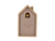 Karlsson Modern Cuckoo Oro KA6077BR Wecker Mochabraun • Kuckucksgeräusch beim Alarm • Vergoldeter Vogel, Bild 2