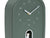 Karlsson Modern Kitty KA6100GR Wanduhr Dschungelgrün • Stündliches Miau-Kätzchen • Geräuschloses Sweep-Uhrwerk, Bild 3