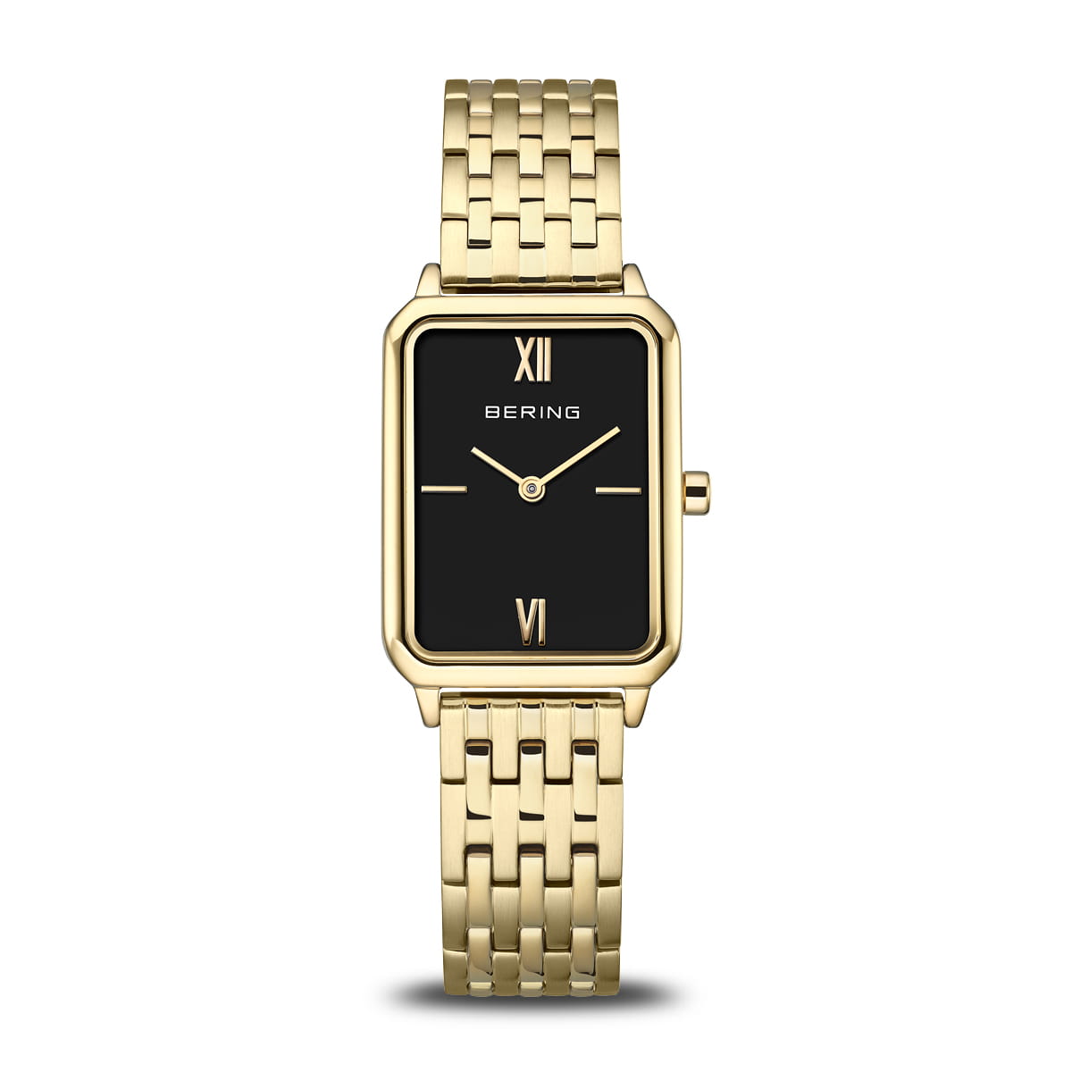 Bering Classic 17423-732 Damen Armbanduhr • Saphirglas • Goldfarben-Schwarz