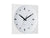 Karlsson Incesante Square KA6111WH Wanduhr Weiß • Geräuschloses Sweep-Uhrwerk • Markantes Quadrat-Design