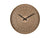 Karlsson Girasol KA6092BR Wanduhr Mokkabraun • Geräuschloses Sweep-Uhrwerk • Dreidimensionales Ausschnitt-Zifferblatt, Bild 2