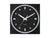 Karlsson Incesante Square KA6111BK Wanduhr Schwarz • Sweep-Uhrwerk • Markantes Grafikzifferblatt, Bild 2