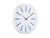 Karlsson Arruga Retro KA6144BL Wanduhr Kobaltblau • Geräuschloses Sweep-Uhrwerk • Retro-Design aus Sperrholz