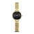 Bering Classic 17724-332 Damenuhr Goldfarben • Saphirglas • Milanaisearmband
