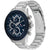 Zegarek męski Tommy Hilfiger z niebieską tarczą, w stylu chronografu, z bransoletą ze stali szlachetnej
