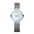 Bering Classic 18132-004 Damen Armbanduhr Silber • Saphirglas • Milanaise-Armband