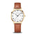 Bering Titanium 18634-534 Damenuhr Gold • Saphirglas • Leichtgewichtiges Titan