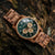 Holzkern Askja Herrenuhr • Naturholz & Marmor • Dual Time Quarzwerk, Bild 7